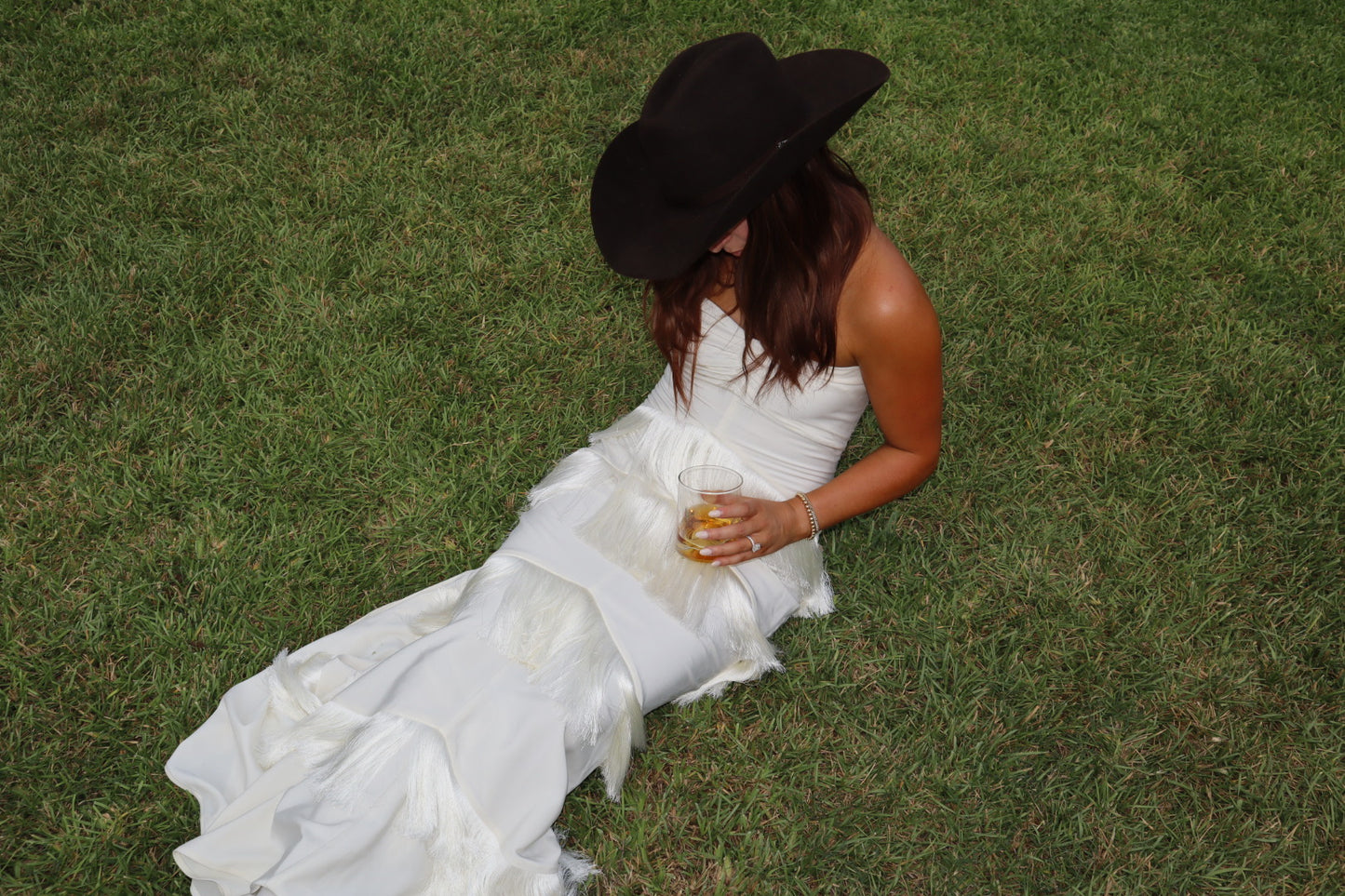 RENT House of Harlow X Revolve Hera Fringe Maxi Dress