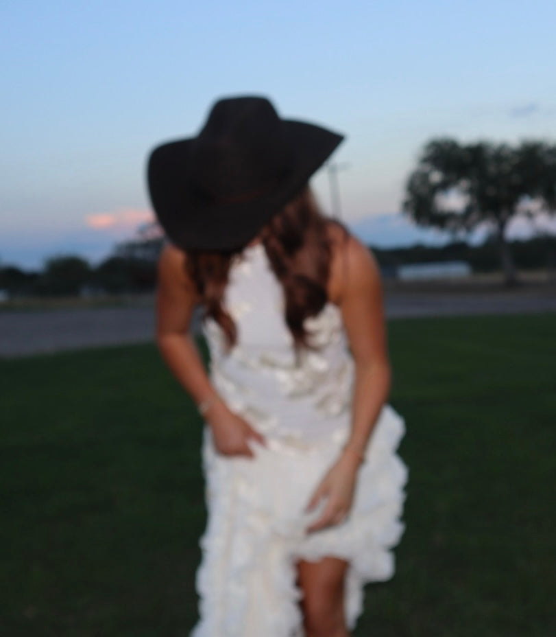 RENT MyTheresa Rotate Bridal Floral Appplique Maxi Dress