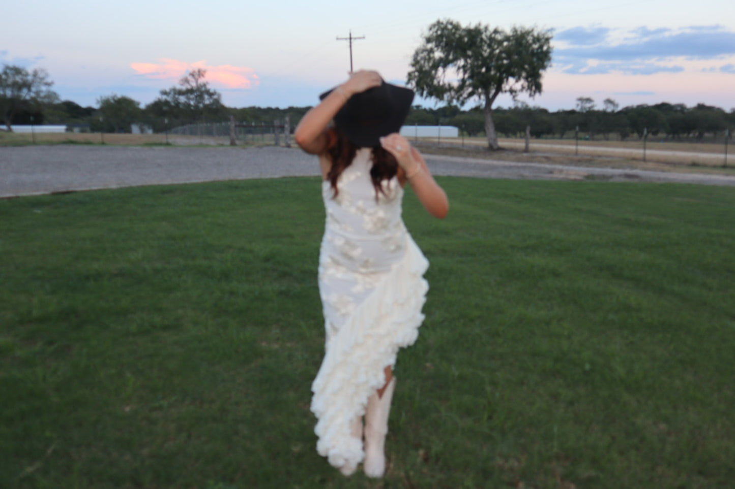 RENT MyTheresa Rotate Bridal Floral Appplique Maxi Dress