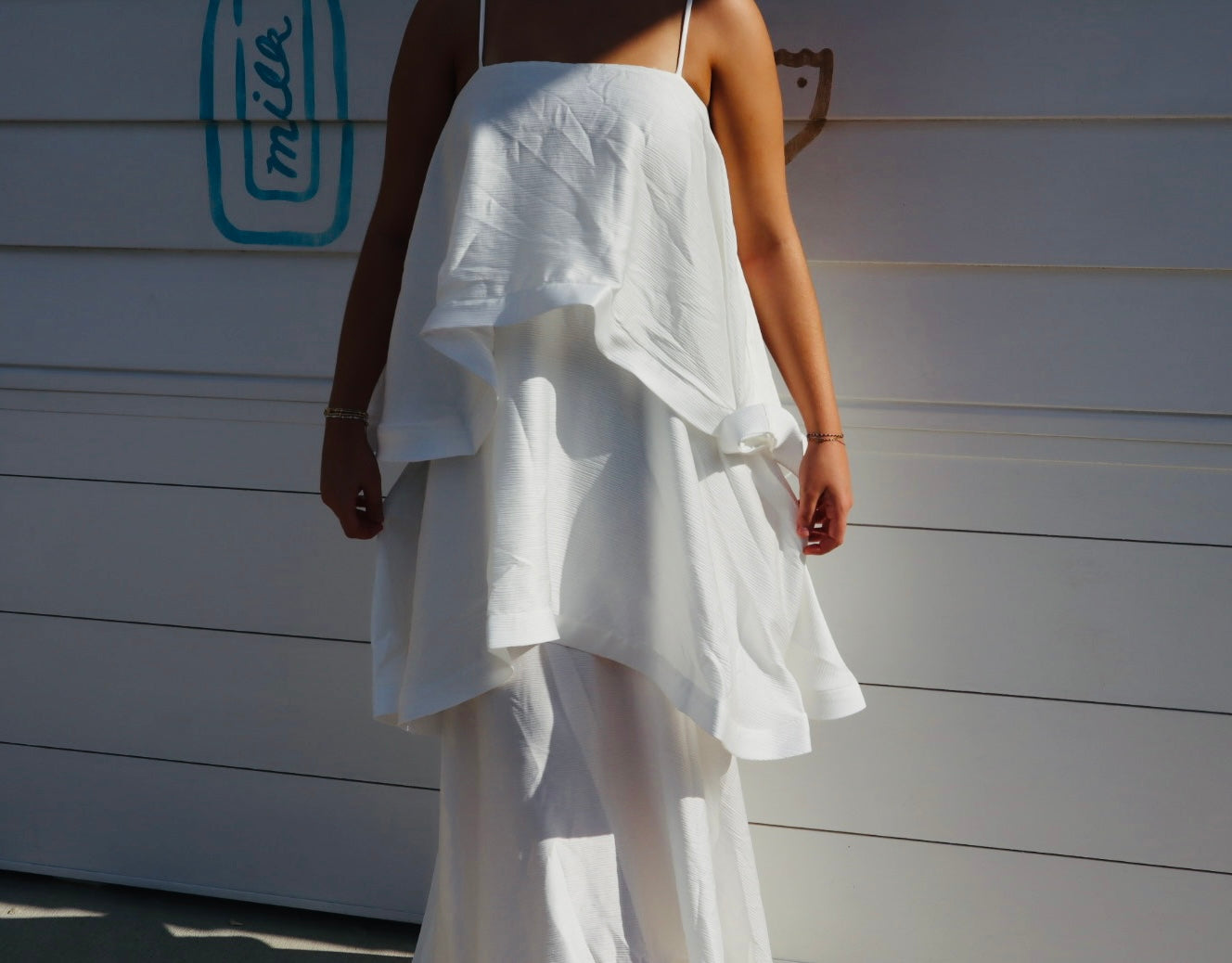 RENT Elliatt Tilly Tiered Maxi Dress