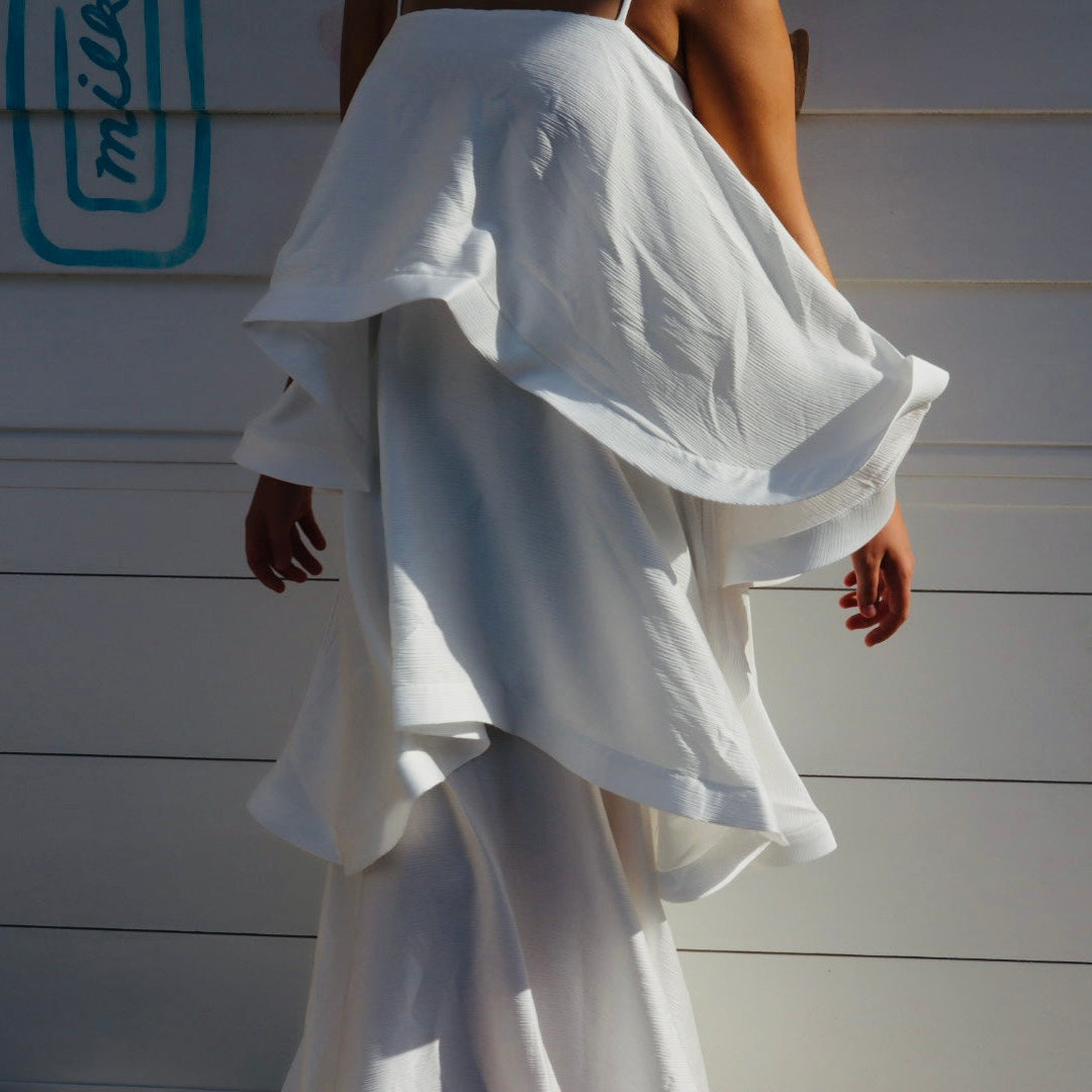 RENT Elliatt Tilly Tiered Maxi Dress